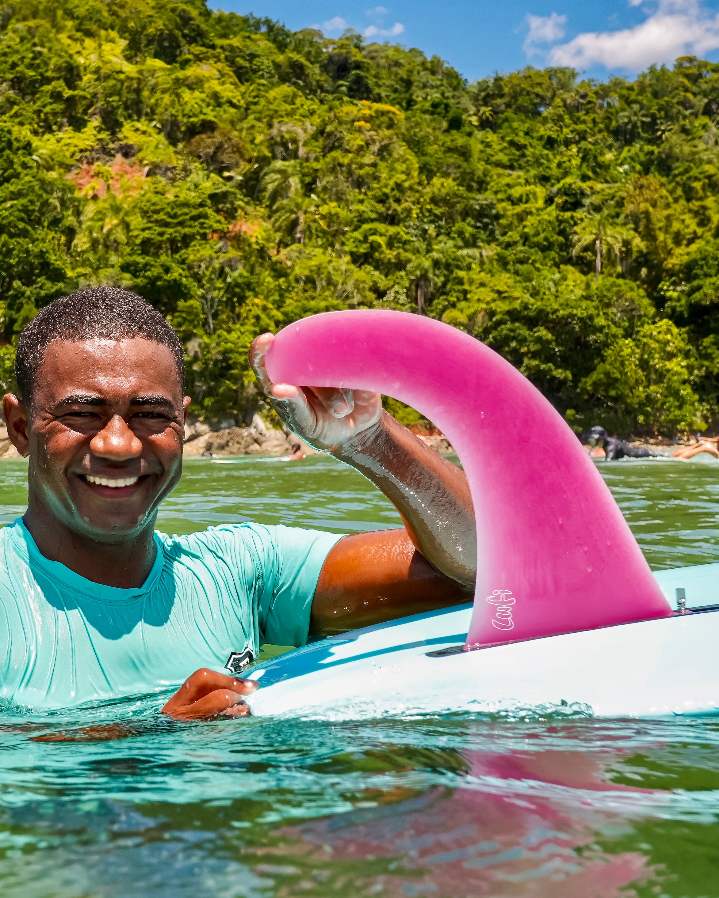 Singular Quilha Single Fin 11.5" - Pink