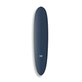 Longboard Magic da Lufi Surf Co na cor Azul Marinho, visto pelo deck