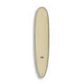 Longboard Sea Captain da Lufi Surf Co na cor Areia, visto pelo deck