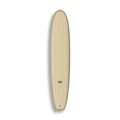 Longboard The One da Lufi Surf Co na cor Areia, visto pelo deck
