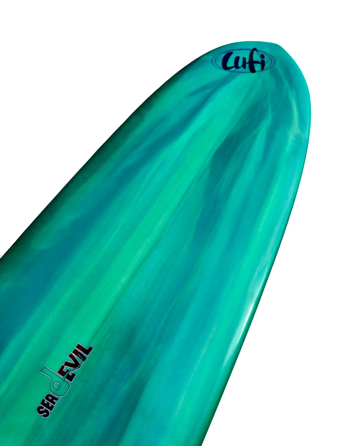 Sea Devil | EPS | 9'1" | 64.03L | Verde Abstrato