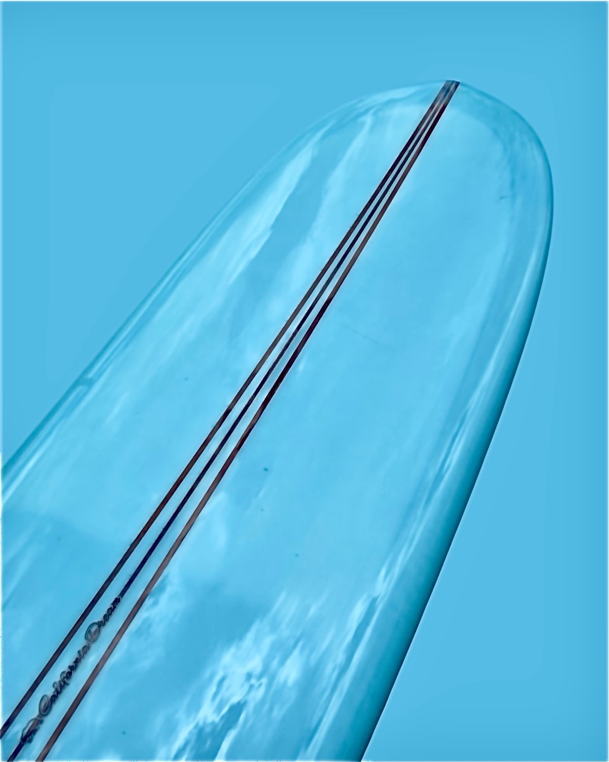 California Dream | PU | 9’6" | 76.7L | Azul Translúcido